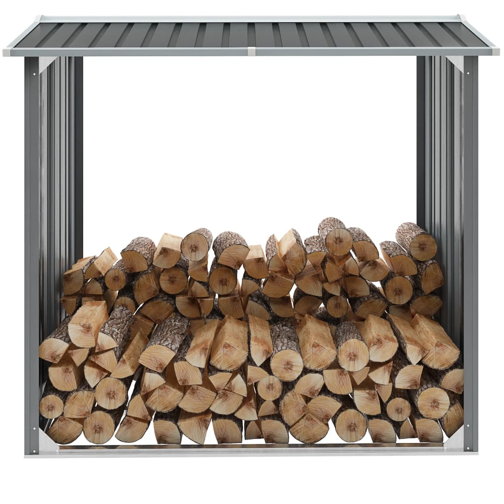 Capannone in Acciaio Zincato 172x91x154 cm Marrone